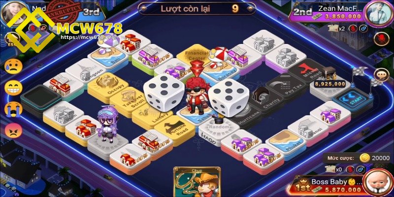 Cách chơi cờ tỷ phú - Đơn giản, dễ dàng tiếp cận nhất 4 Thực hiện quyền, nghĩa vụ trong cờ tỷ phú